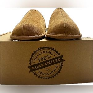 Dearfoams Men’s Backless Slipper Scuff/Clogs NWOT